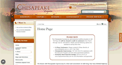 Desktop Screenshot of chesapeakeexpressway.com